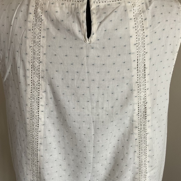 Maisie White Sleeveless Midi Dress L Large Bridal Shower Graduation Party New - Picture 8 of 9